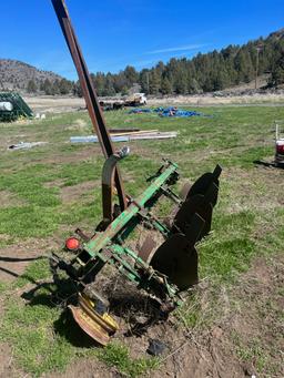 Four disc plow