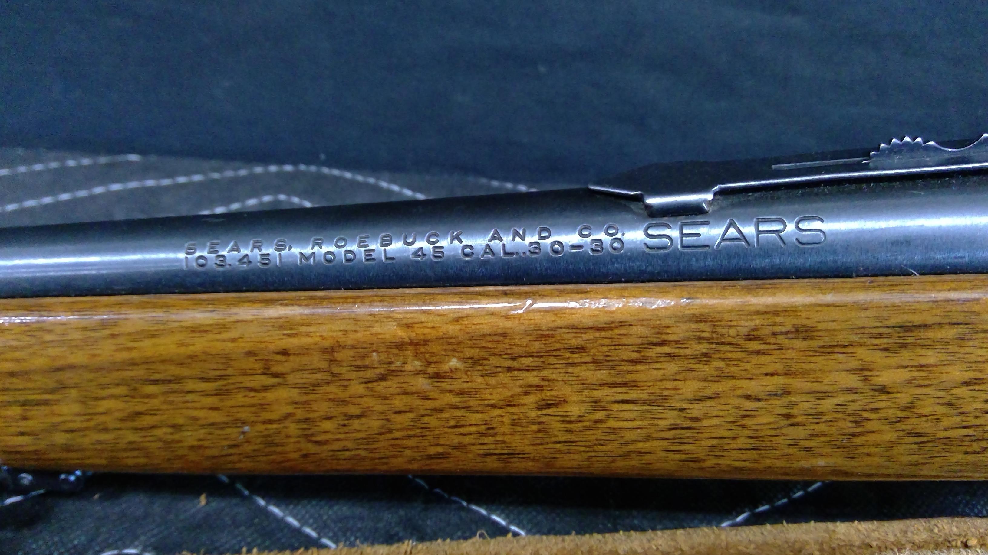 Sears Roebuck Model 45 .30-30