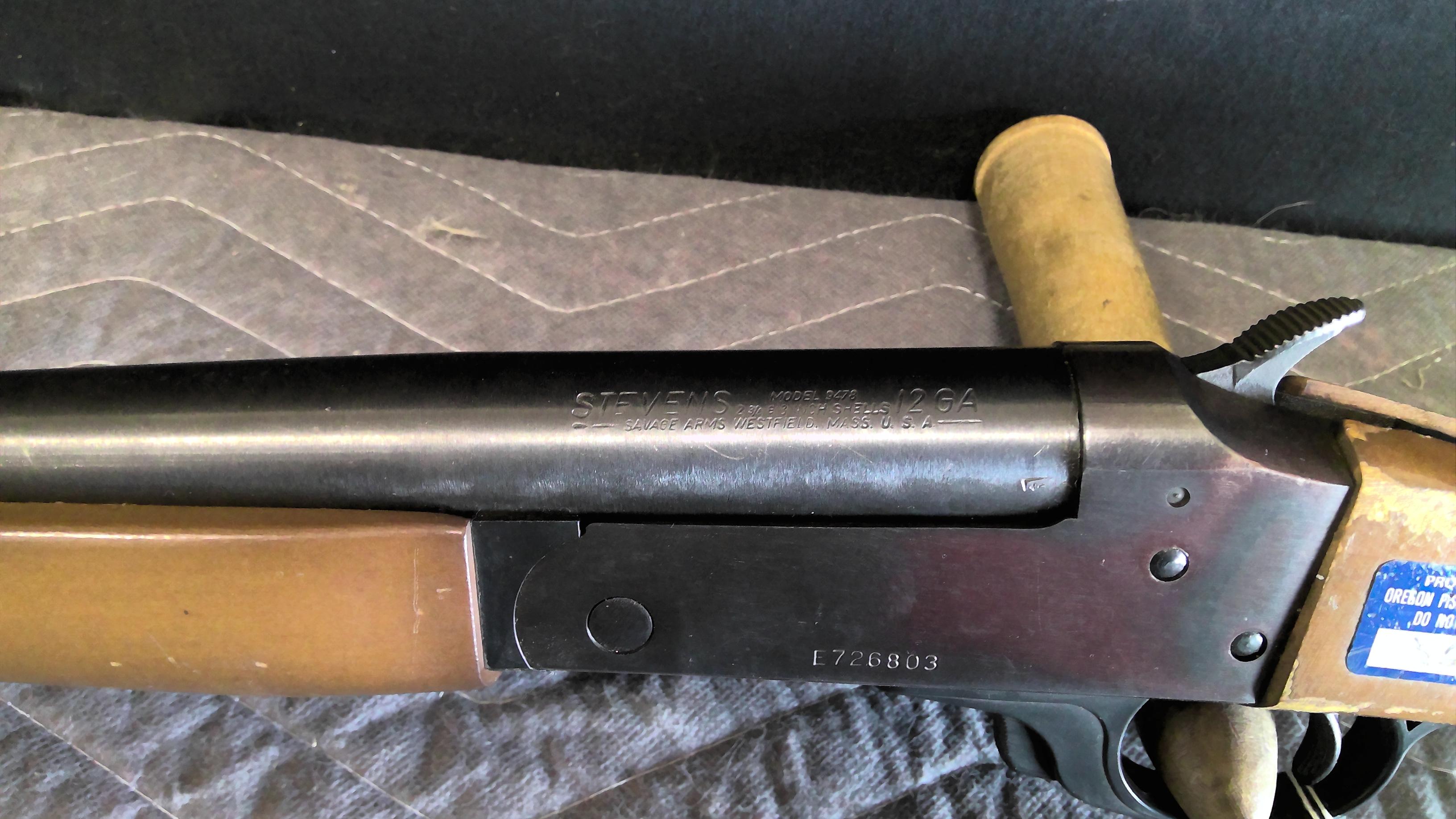 Stevens 9478 12Ga