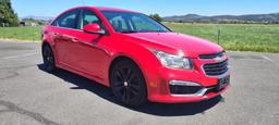 2015 Chevy Cruze LTZ RS