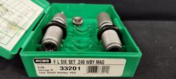 RCBS 33201 FL 2-Die Set with Shell Holder, .240WbyMag