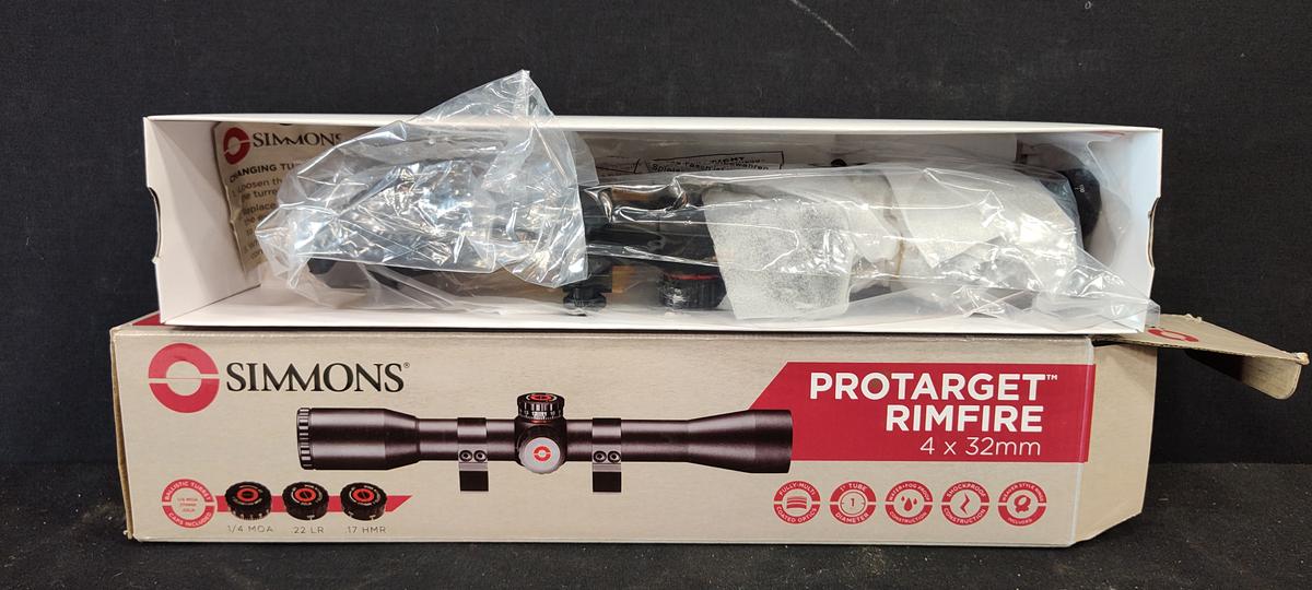 NEW Simmons Protarget Rimfire 4x32mm Scope