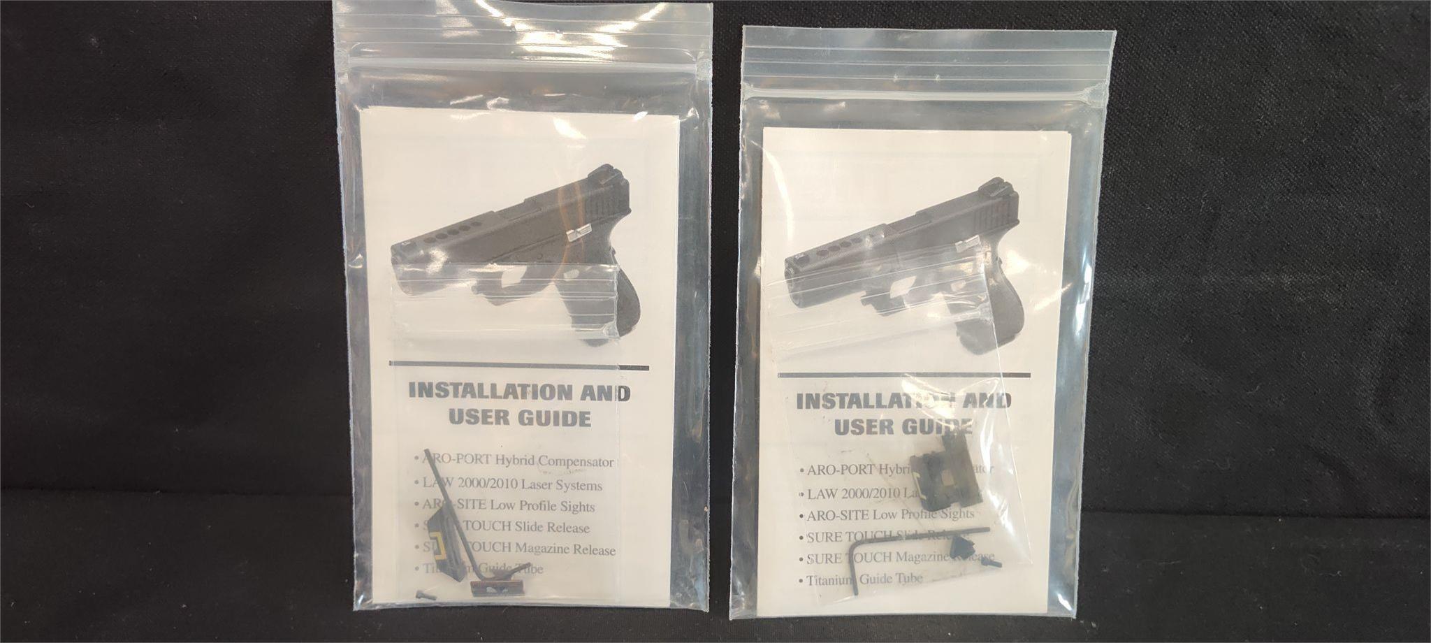 2 Aro-Site Low Profile Sights For Glock