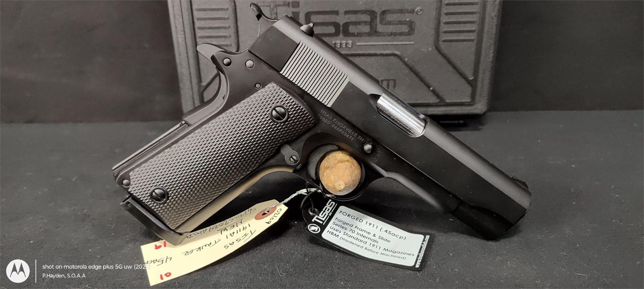 NEW Tisas 1911A1 Tanker w/ Extra Mag, .45acp