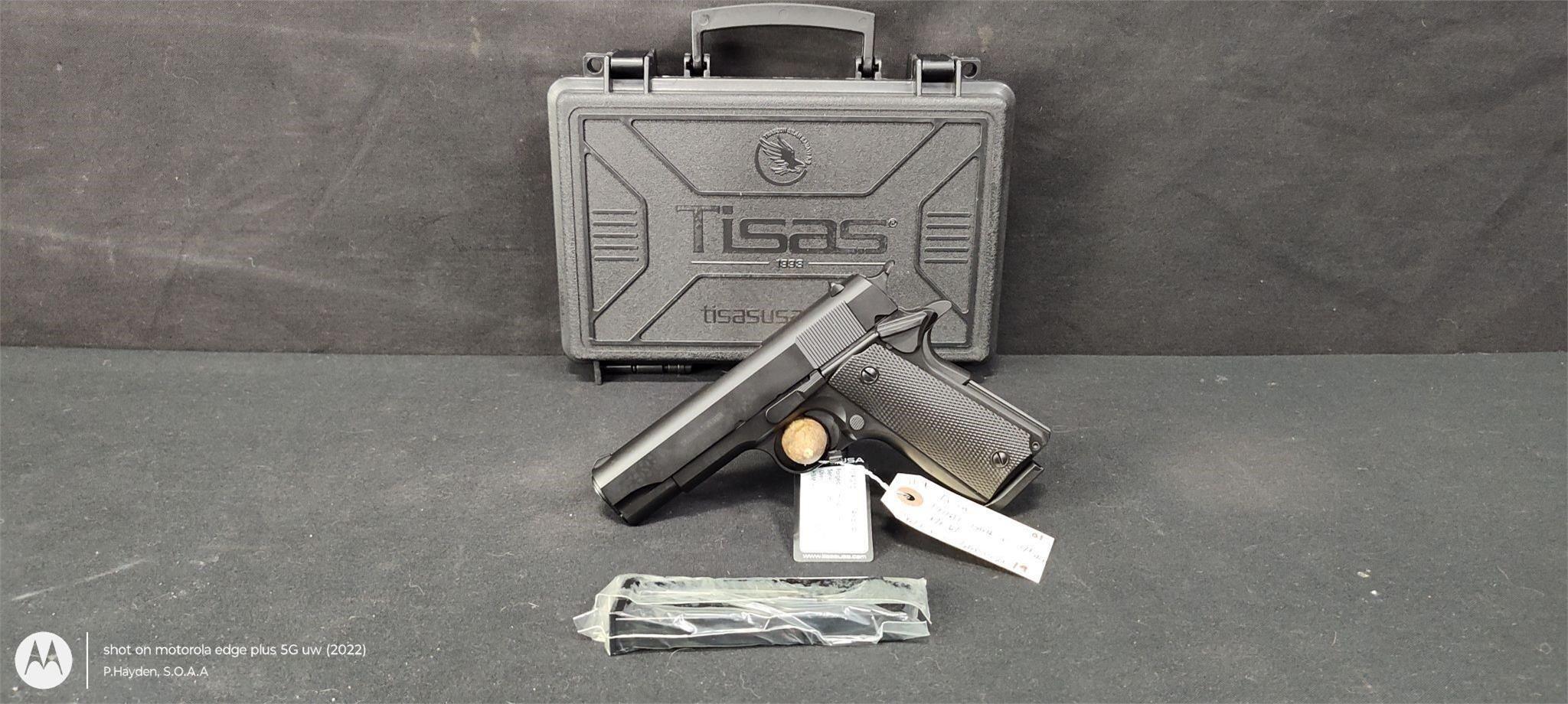 NEW Tisas 1911A1 Tanker w/ Extra Mag, .45acp