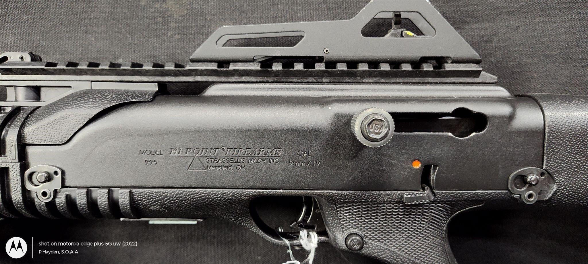 Hi-Point Mod 995 w/ 4 Extra Mags, 9mm