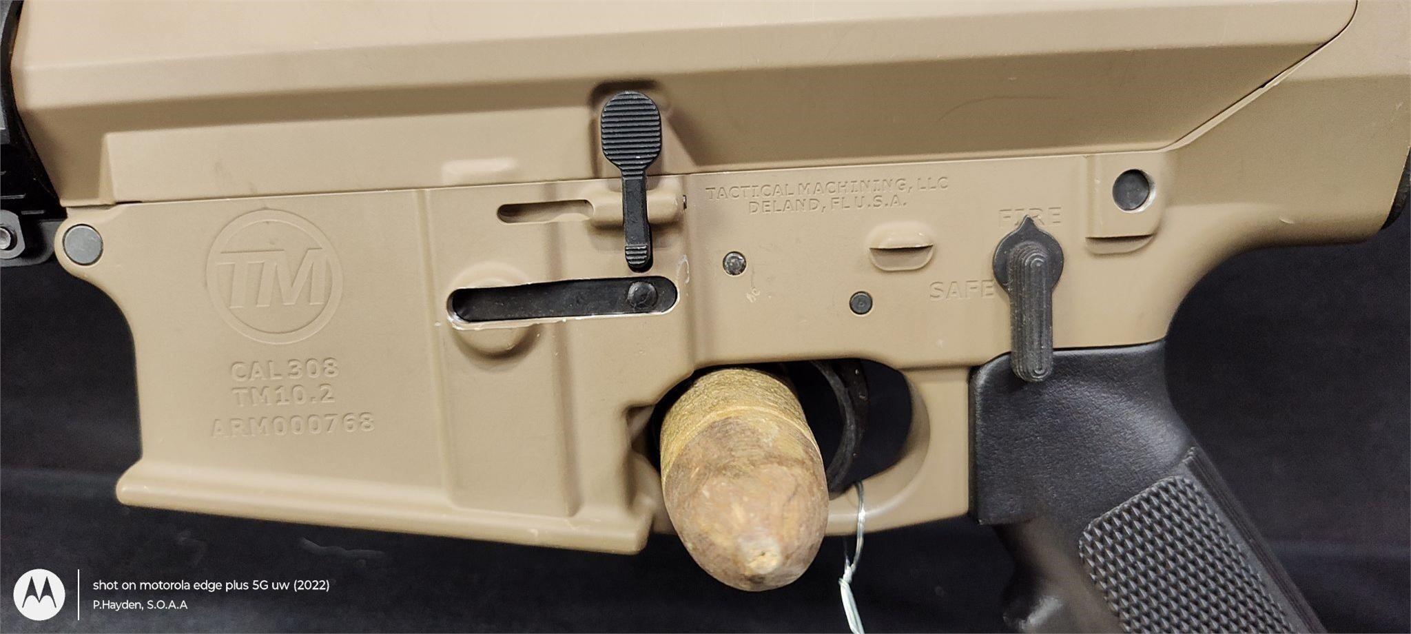 Tactical Machining TM10.2, .308Nato. NO MAG