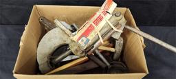 Box of Vintage Reloading Tools