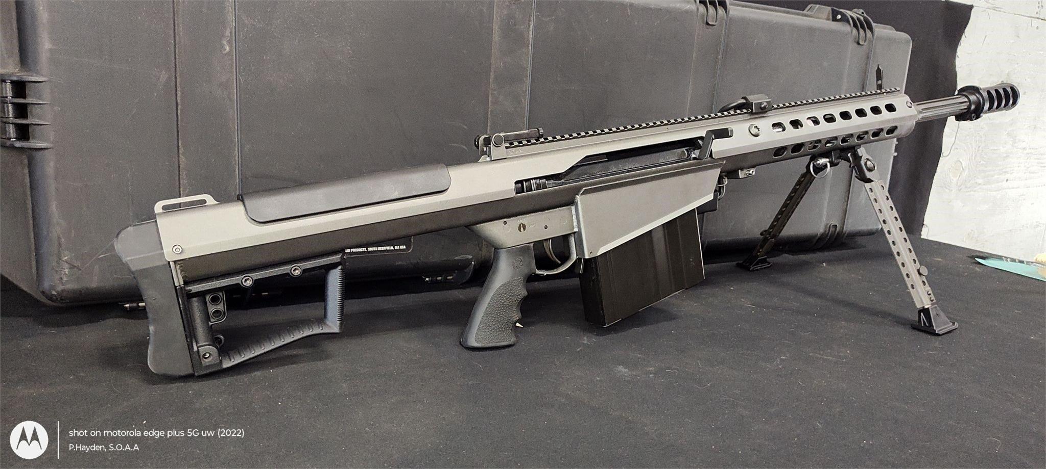 NEW Barrett M107A1 with Pelican Case, .50BMG