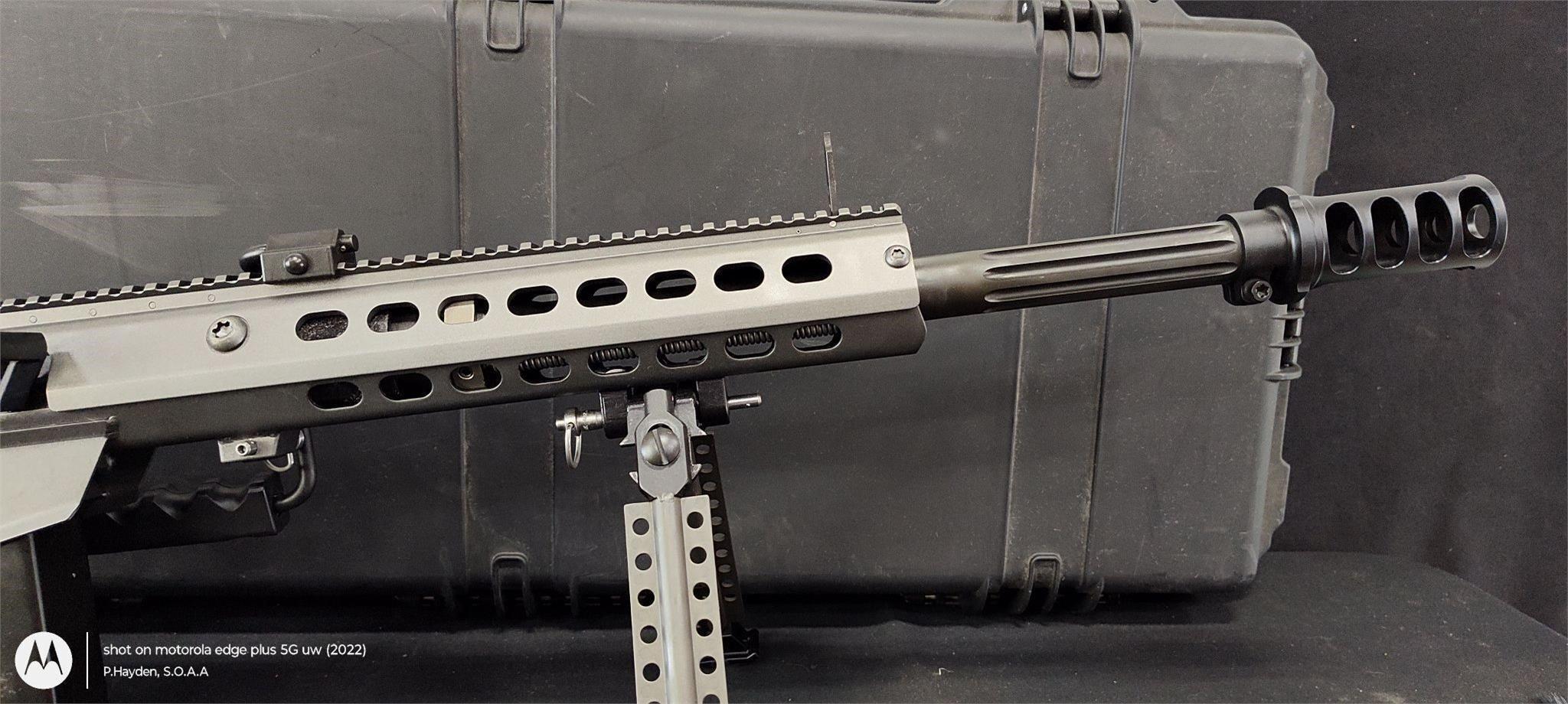 NEW Barrett M107A1 with Pelican Case, .50BMG