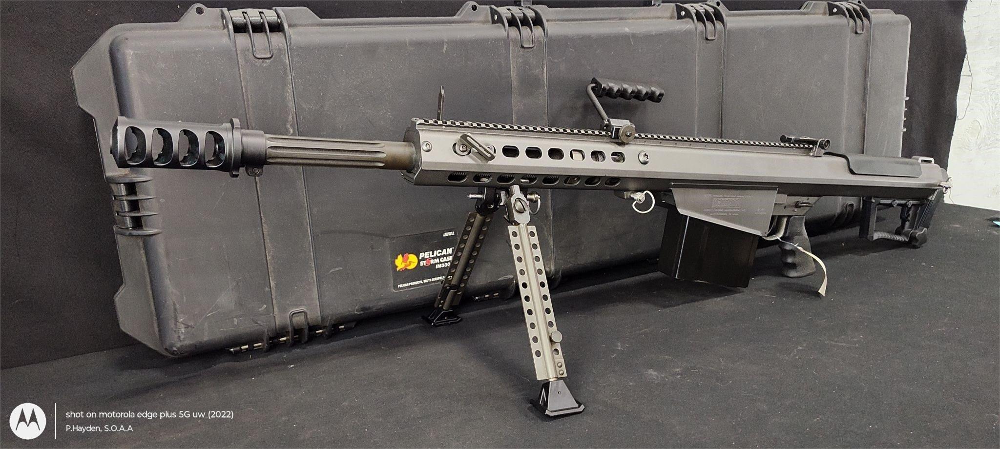NEW Barrett M107A1 with Pelican Case, .50BMG
