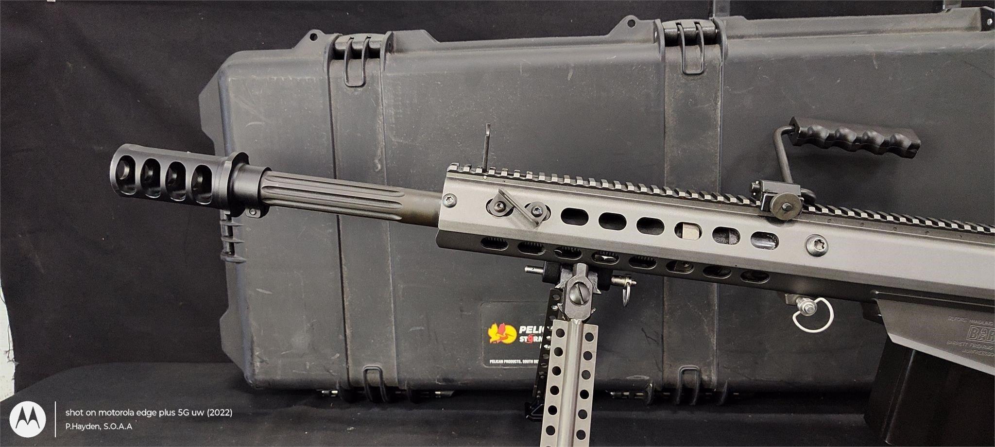 NEW Barrett M107A1 with Pelican Case, .50BMG
