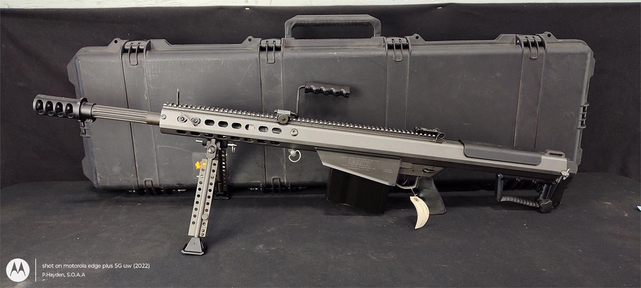 NEW Barrett M107A1 with Pelican Case, .50BMG