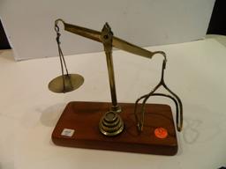 Three Classic Brass Balance Scales