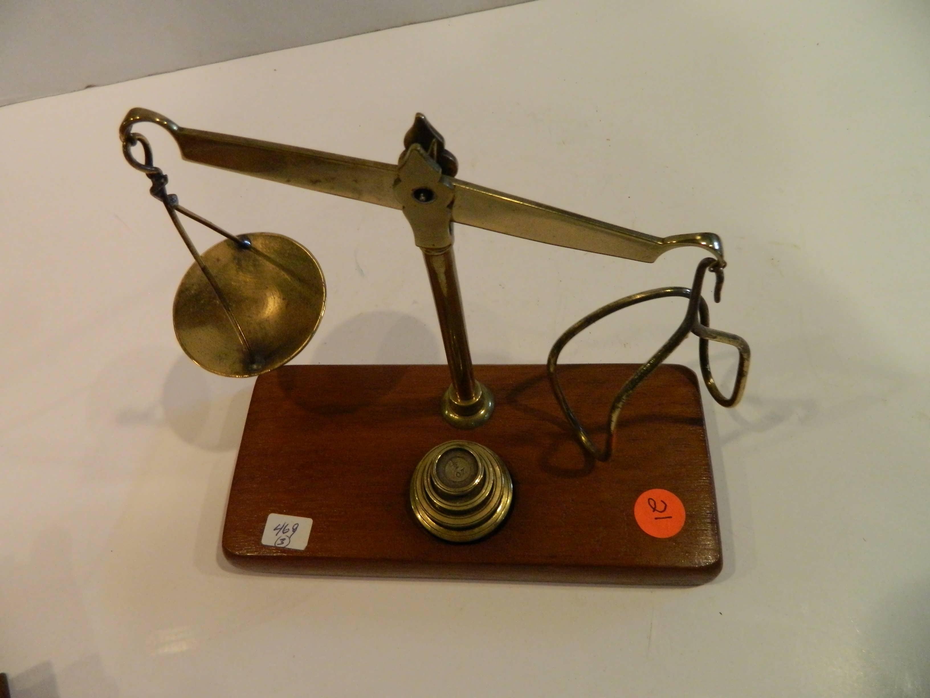 Three Classic Brass Balance Scales