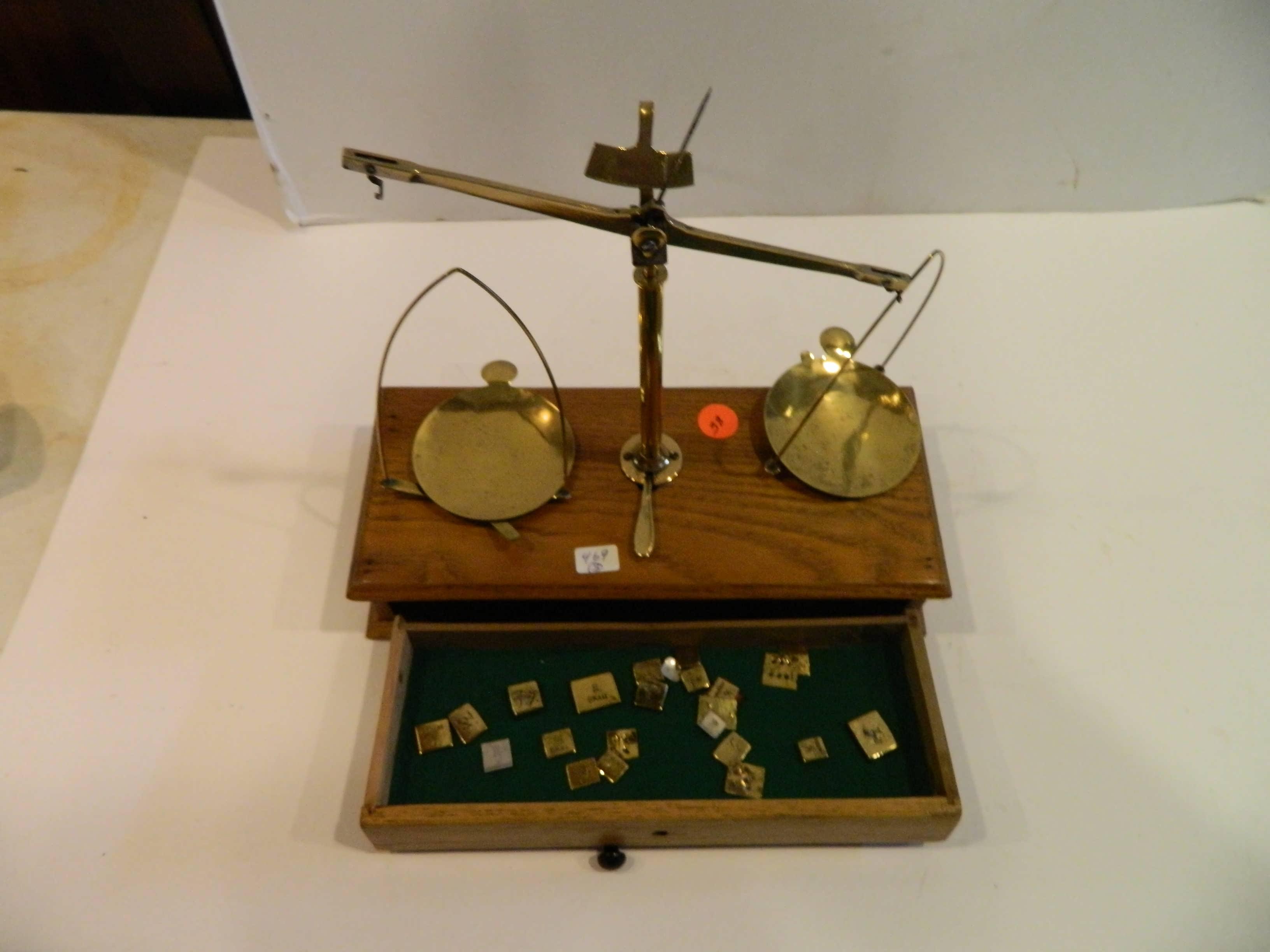 Three Classic Brass Balance Scales