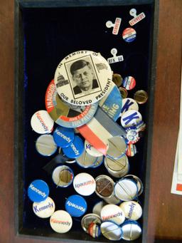 JFK and RFK Campaign Buttons