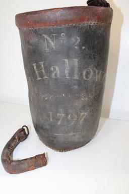 Leather Fire Bucket