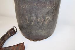 Leather Fire Bucket