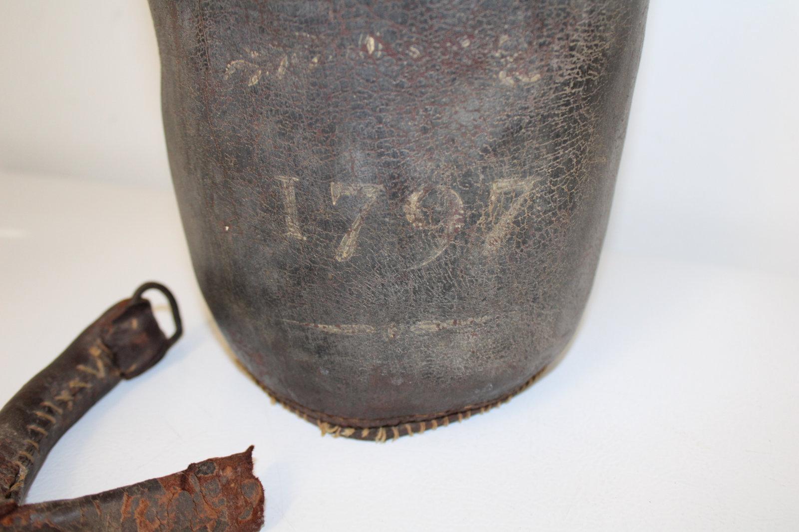 Leather Fire Bucket