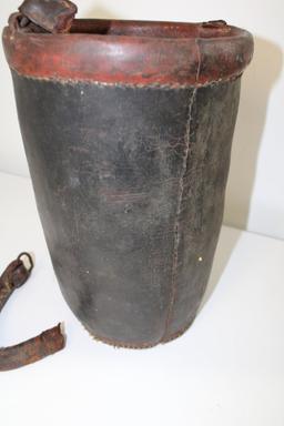 Leather Fire Bucket