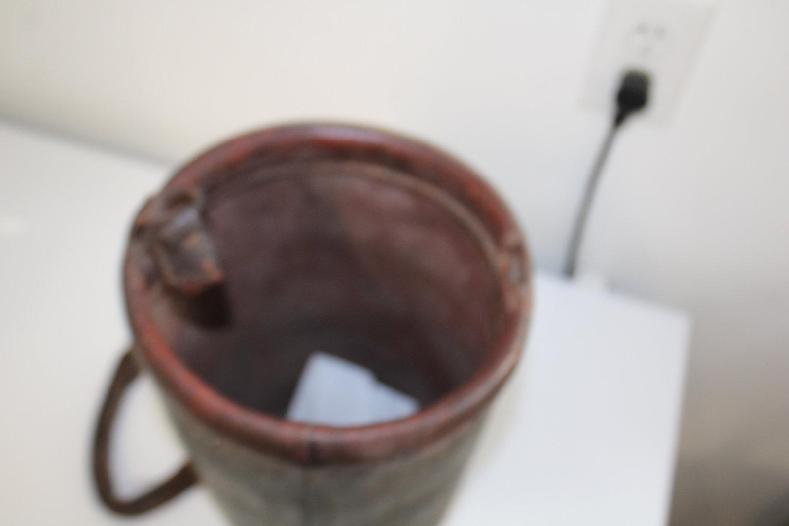 Leather Fire Bucket