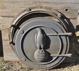 Case Steam Engine Front Smoke Box Door - New Casting