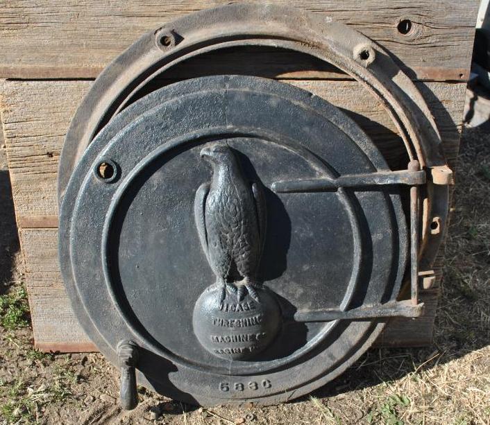 Case Steam Engine Front Smoke Box Door and Ring