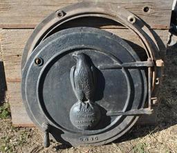 Case Steam Engine Front Smoke Box Door and Ring