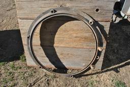Case Steam Engine Front Smoke Box Door and Ring