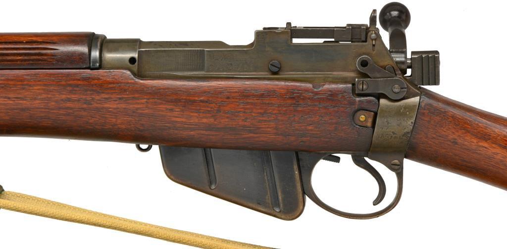 3 BRITISH MILITARY 22 RF BOLT ACTION RIFLES.