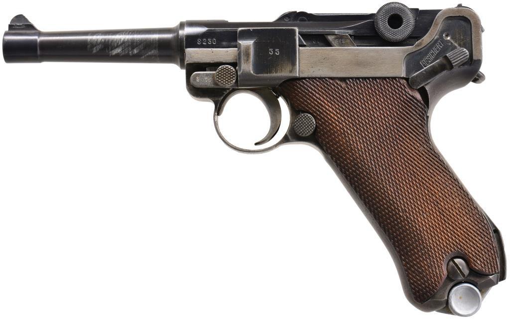 2 CAL. 9MM LUGER SEMI AUTO PISTOLS.