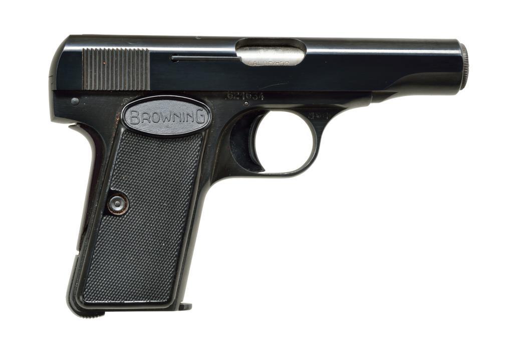2 SEMI AUTO PISTOLS, BROWNING & CZ.