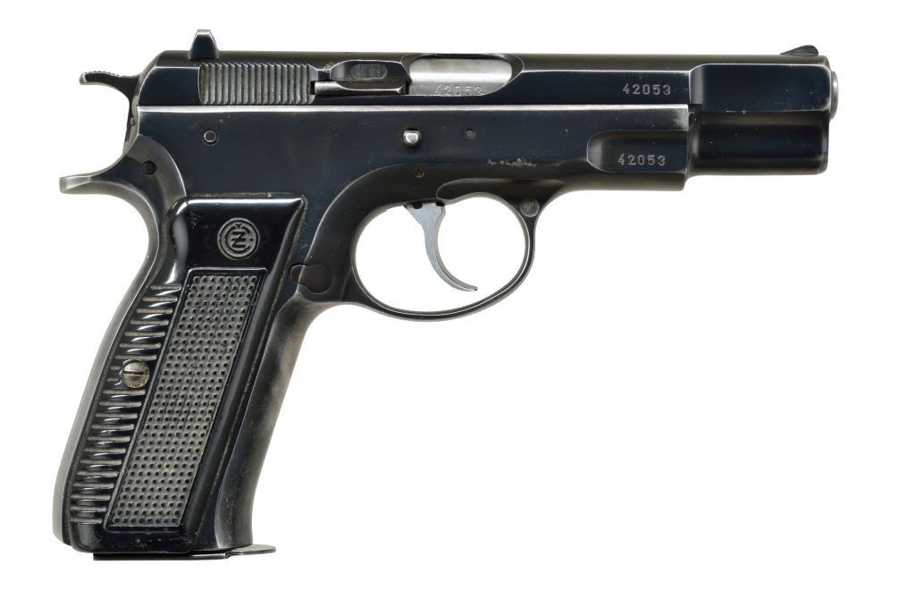 2 SEMI AUTO PISTOLS, BROWNING & CZ.