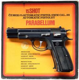 2 SEMI AUTO PISTOLS, BROWNING & CZ.