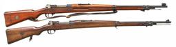 2 MAUSER MILITARY BOLT ACTIONRIFLES.