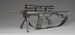 DPMS AR 15 CUSTOM SEMI AUTO RIFLE.