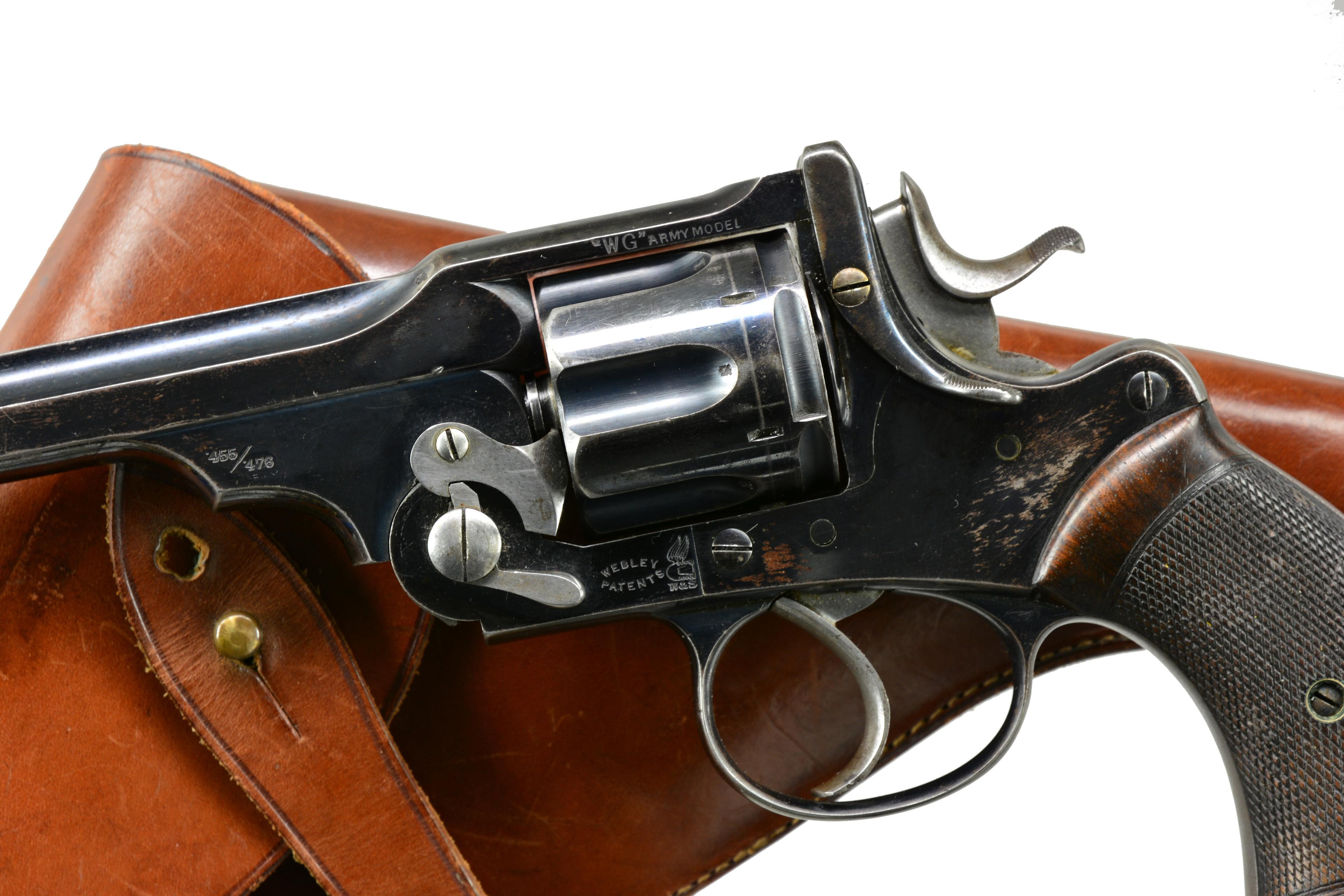 VERY FINE ARMY & NAVY CSL COMMERCIAL WEBLEY WG