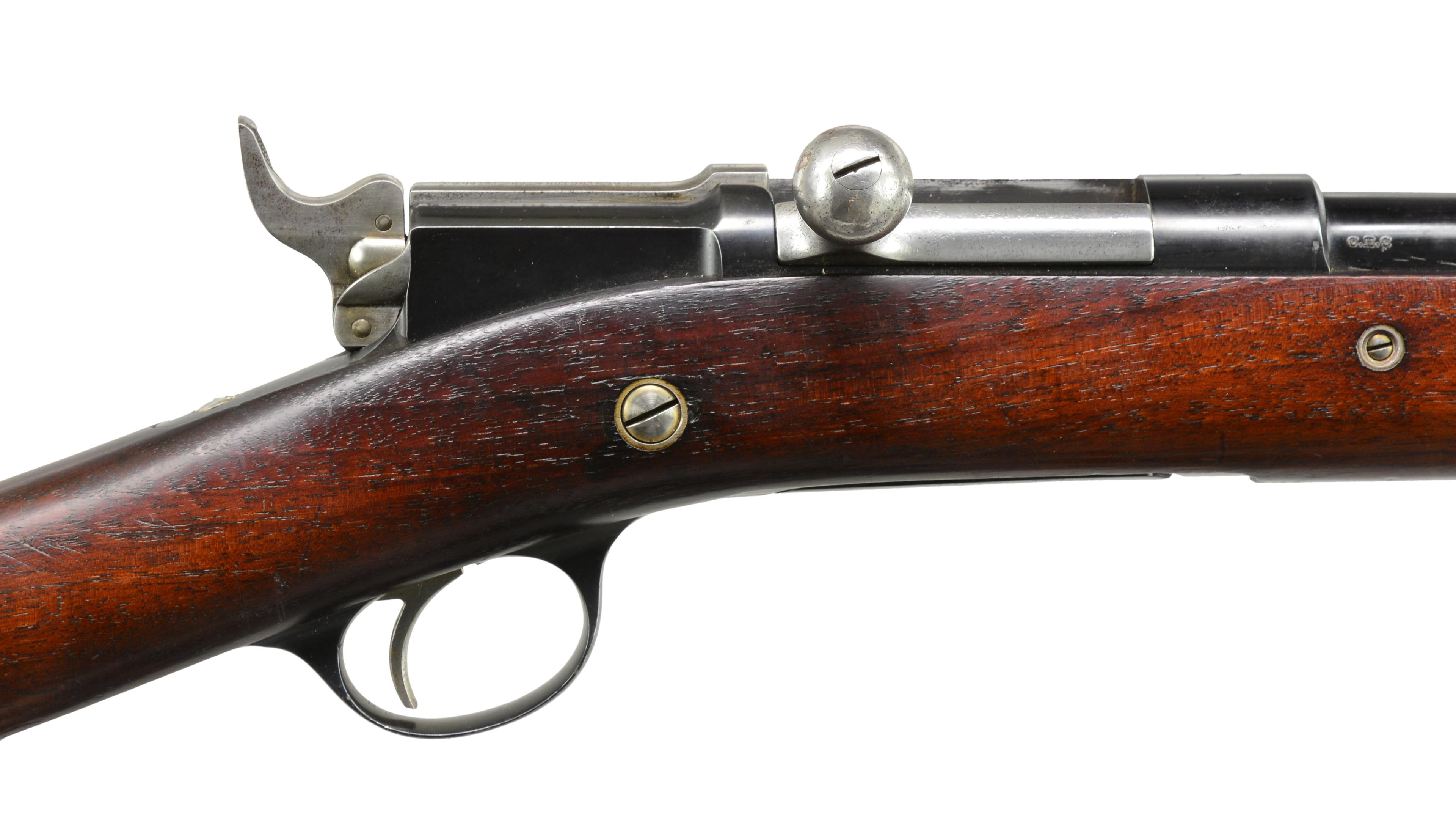 REMINGTON-KEENE US NAVY LINE THROWING RIFLE.