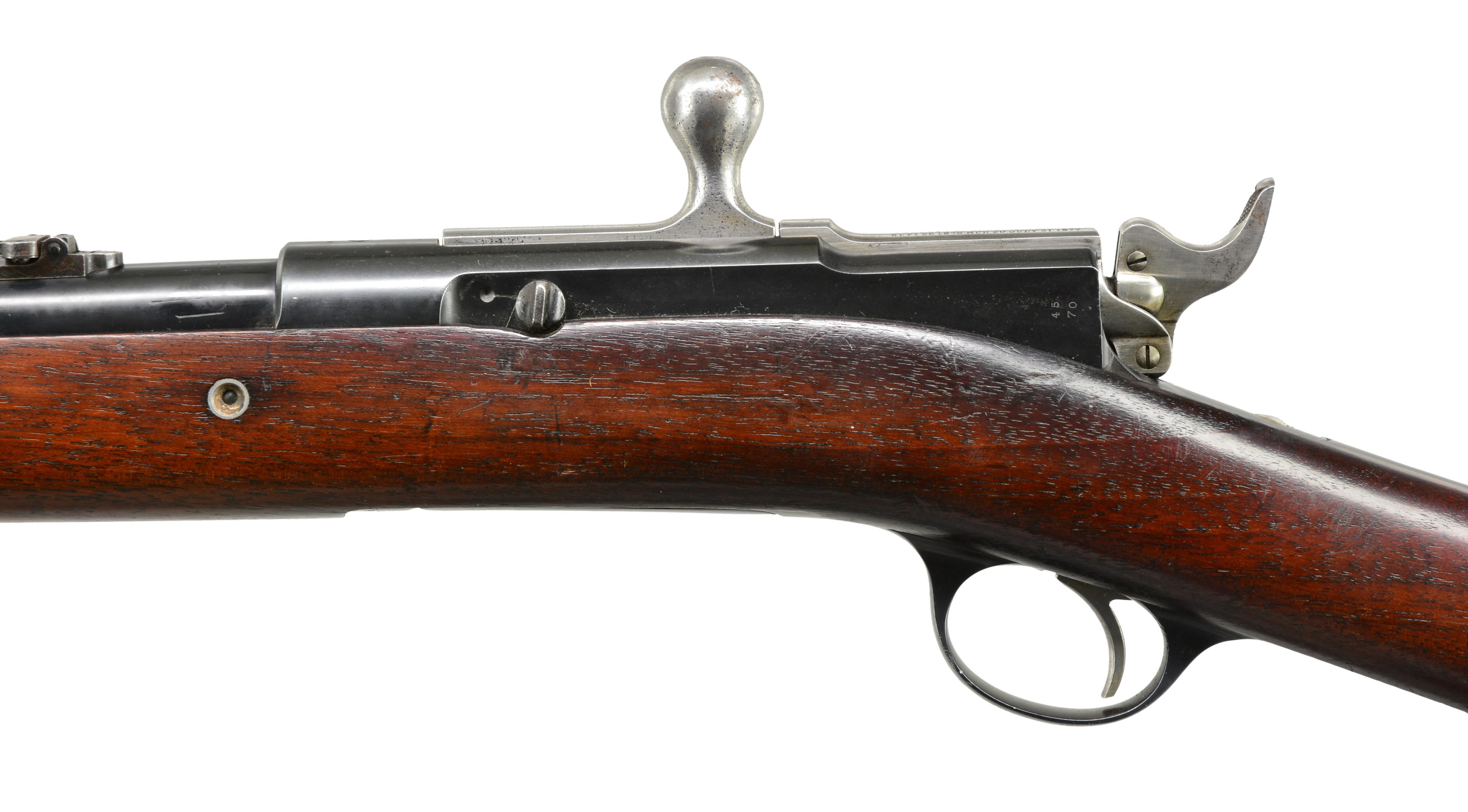 REMINGTON-KEENE US NAVY LINE THROWING RIFLE.