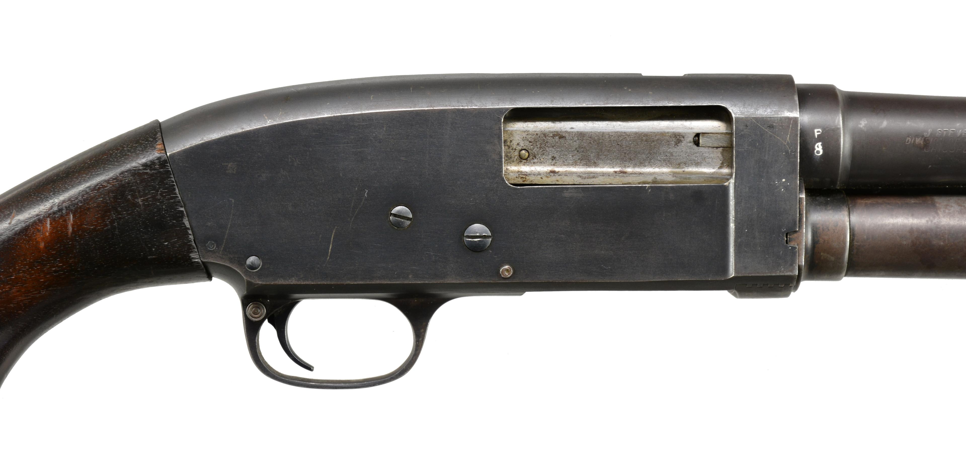 STEVENS MODEL 620 "US" MARKED TRENCH GUN.