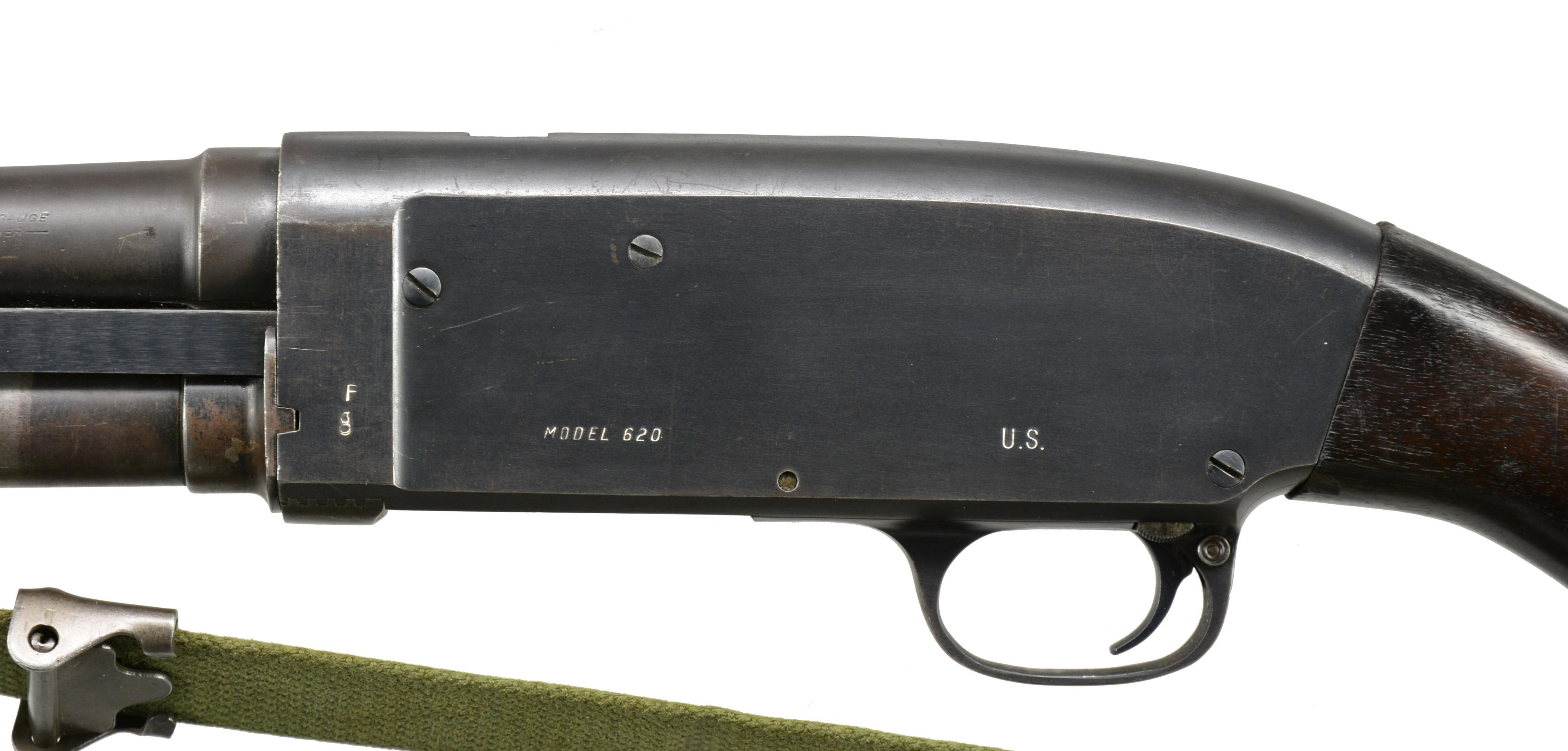STEVENS MODEL 620 "US" MARKED TRENCH GUN.