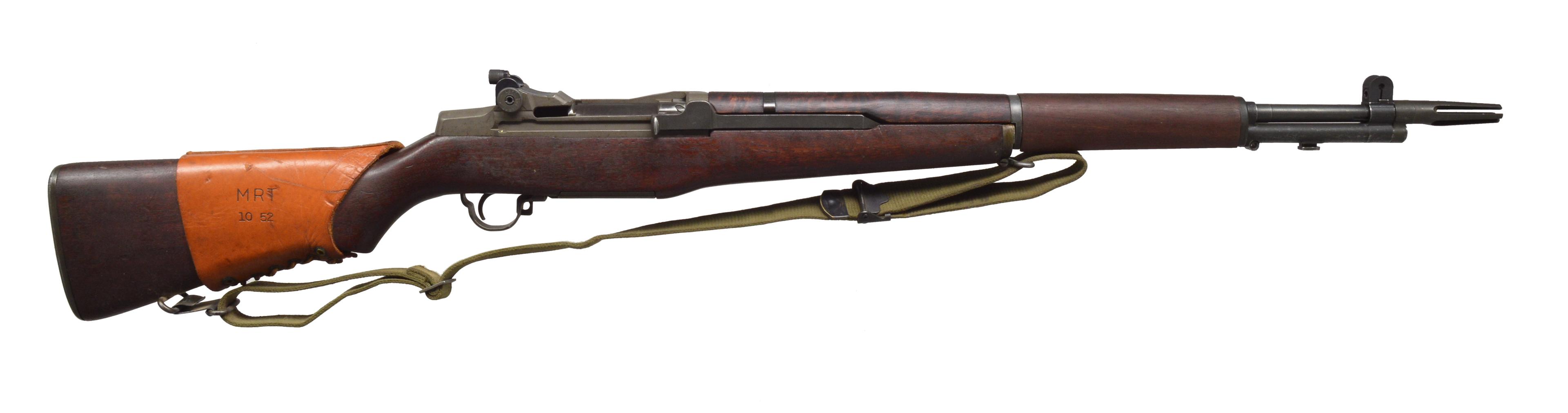 SPRINGFIELD M1 GARAND SEMI AUTO RIFLE.