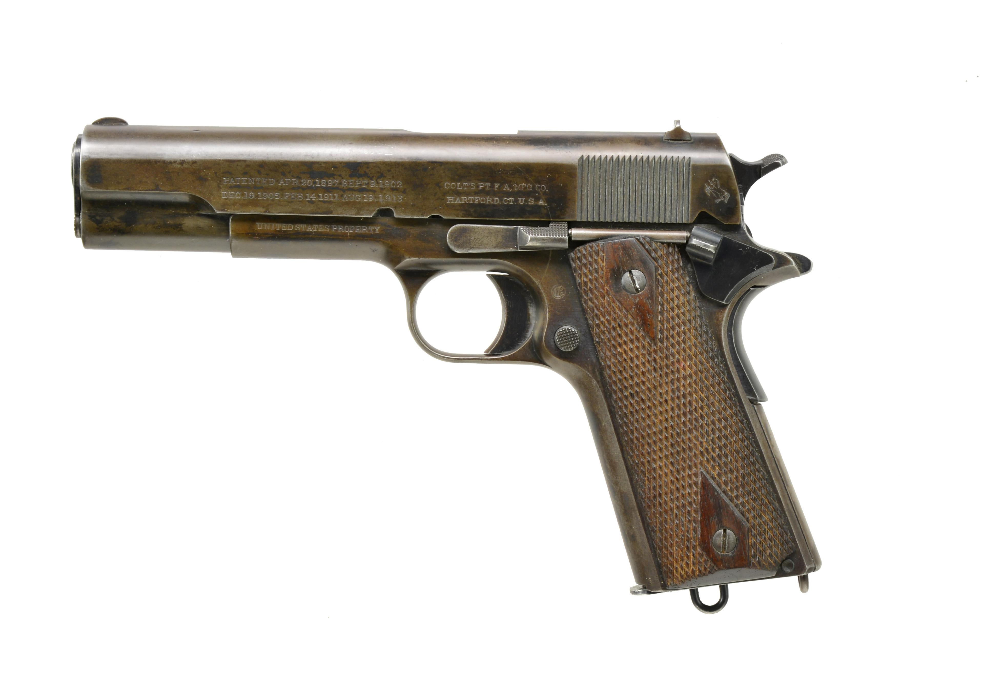COLT MODEL 1911 SEMI-AUTO PISTOL.