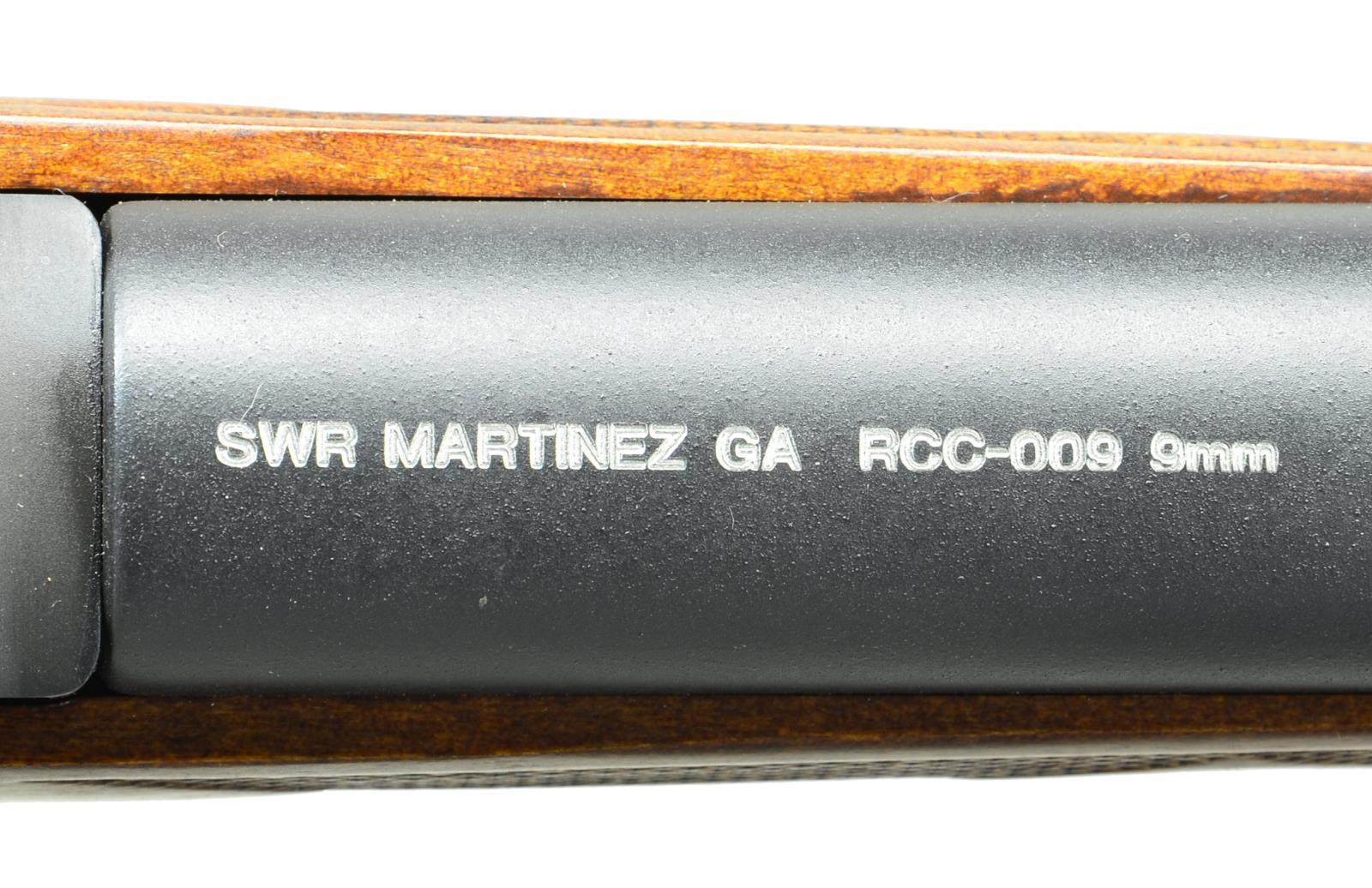 SWR INTEGRALLY SUPPRESSED MARLIN 9MM CAMP CARBINE.