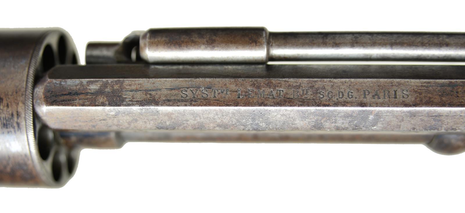 LEMAT SECOND MODEL 2 BARREL CIVIL WAR ERA