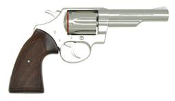 RARE NICKEL PLATED COLT VIPER DA REVOLOVER WITH