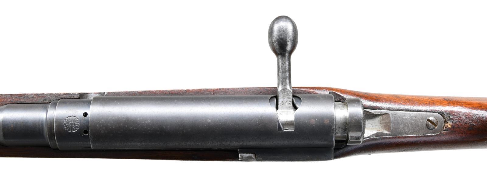 WW2 JAPANESE TYPE 38 ARISAKA BOLT ACTION RIFLE.