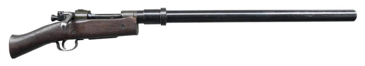 U.S. MILITARY MANN ACCURACY DEVICE W/ SMITH CORONA