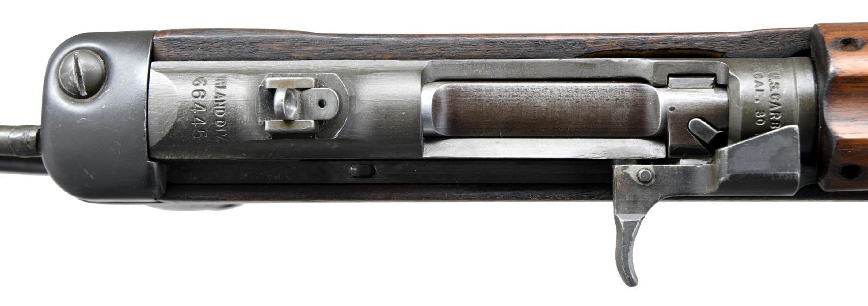 SCARCE U.S. WWII INLAND M1A1 PARATROOPER SEMI-AUTO